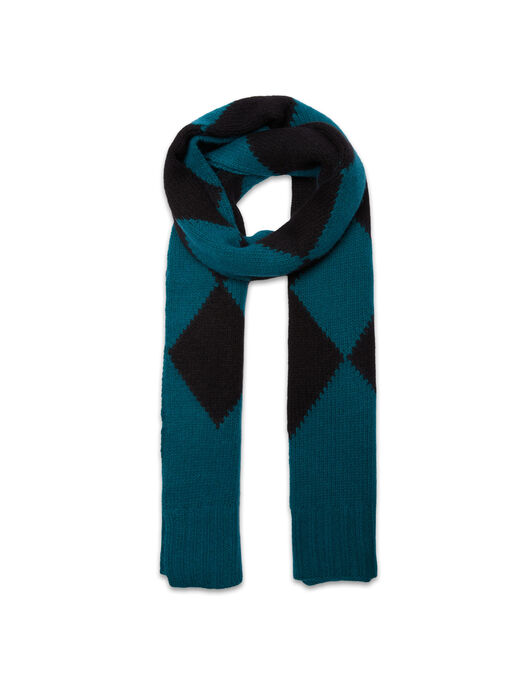 Argyle Scarf La DoubleJ: Green / Black Argyle Scarf La DoubleJ: Green / Black SCA0029KNI064
