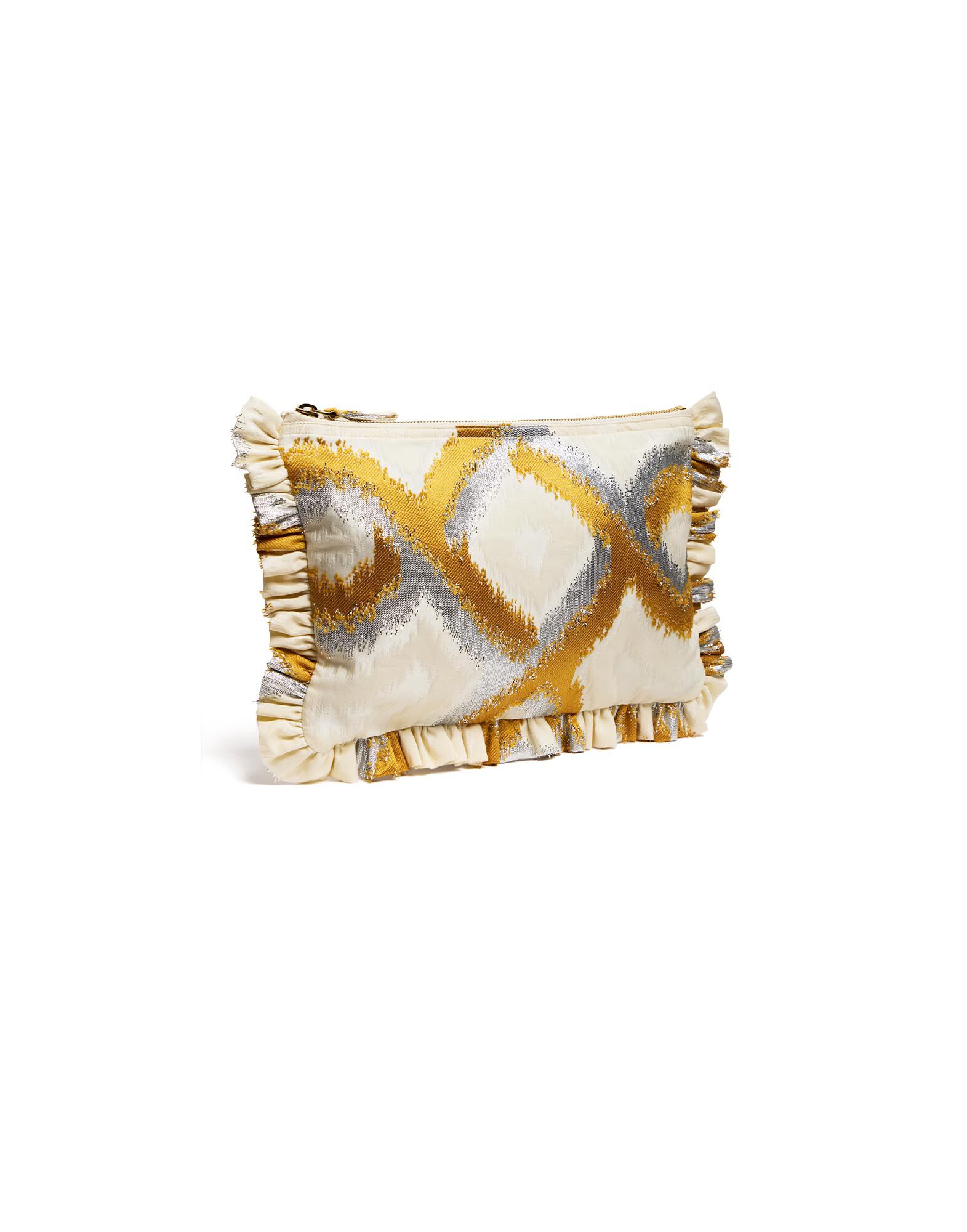 Hand Pochette La DoubleJ: Tackle Gold BAG0069JCQ088