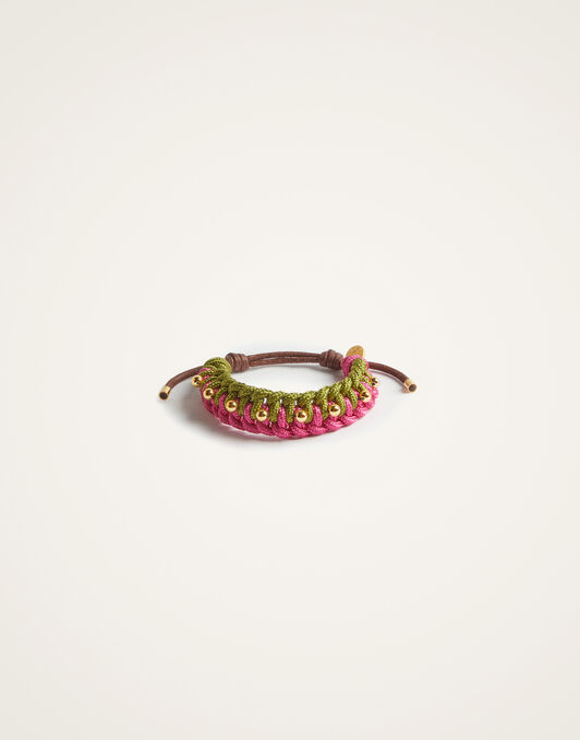 Better Together Bracelet La DoubleJ: Bicolor Pink & Green Better Together Bracelet La DoubleJ: Bicolor Pink & Green BAC0011ROP001