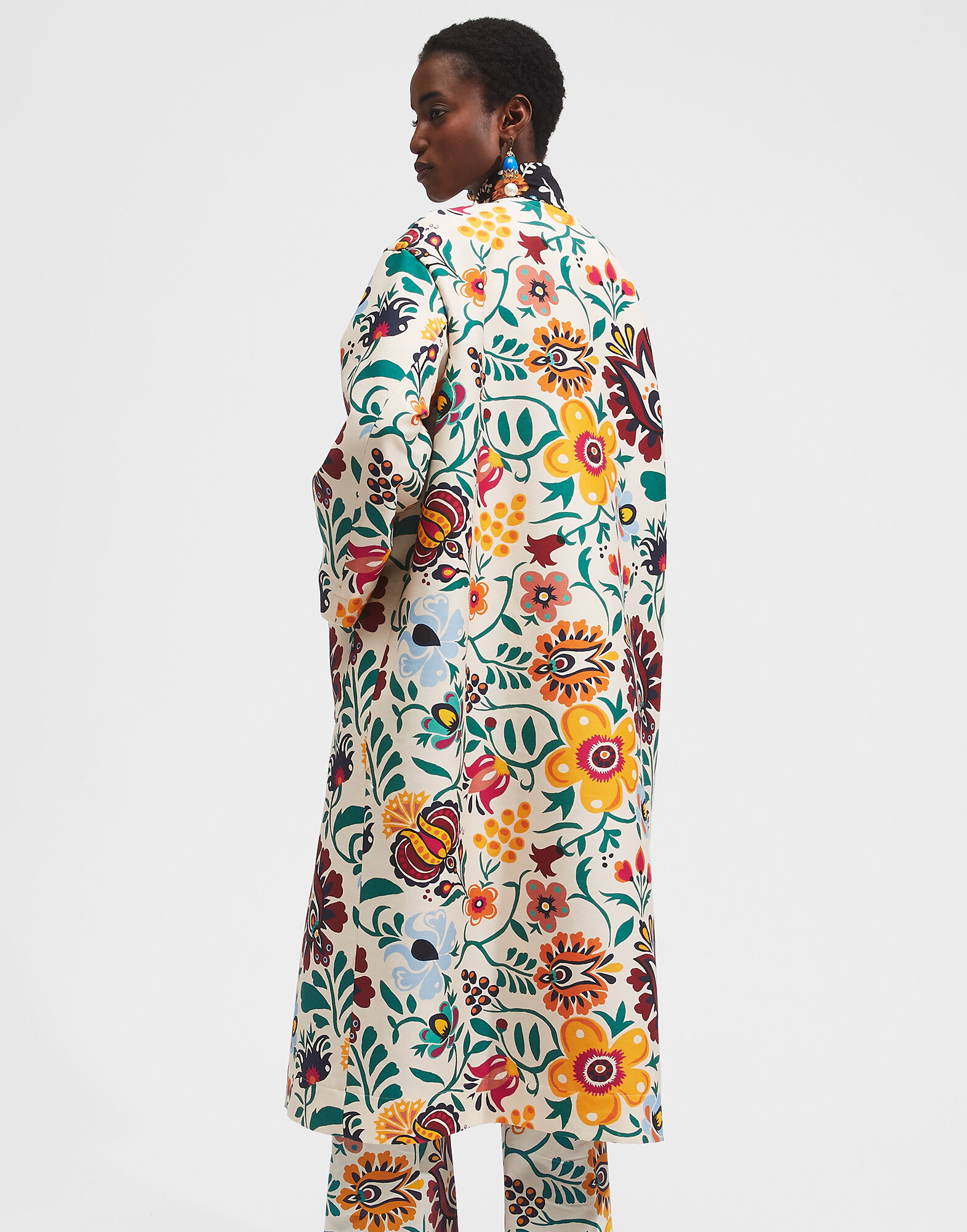 Topper Coat LaDoubleJ: Selva Bianco JAC0030CAD001