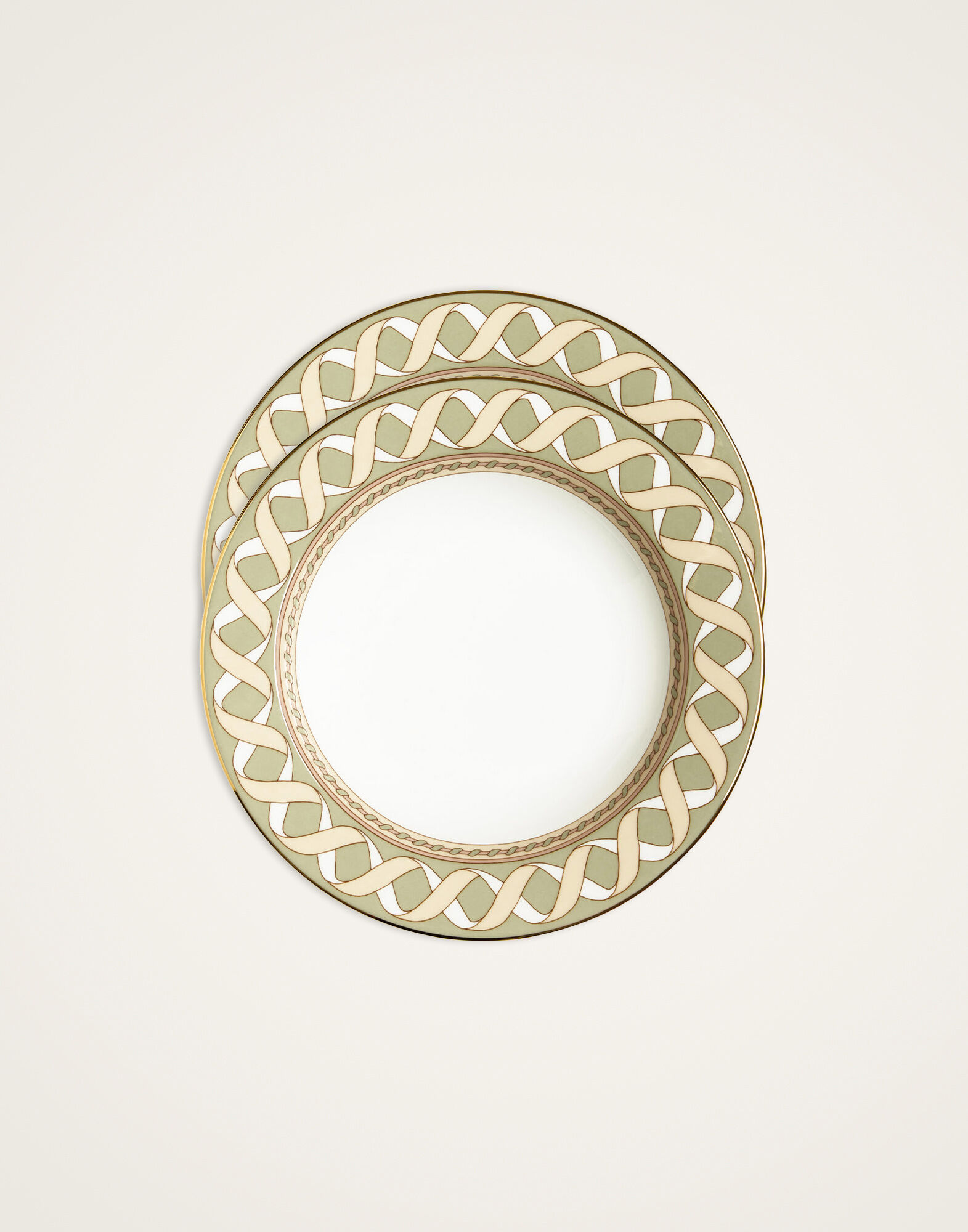 Soup Plates Set Of 2 La DoubleJ: Odysseus Pistachio Soup Plates Set Of 2 La DoubleJ: Odysseus Pistachio SOU0002CER001