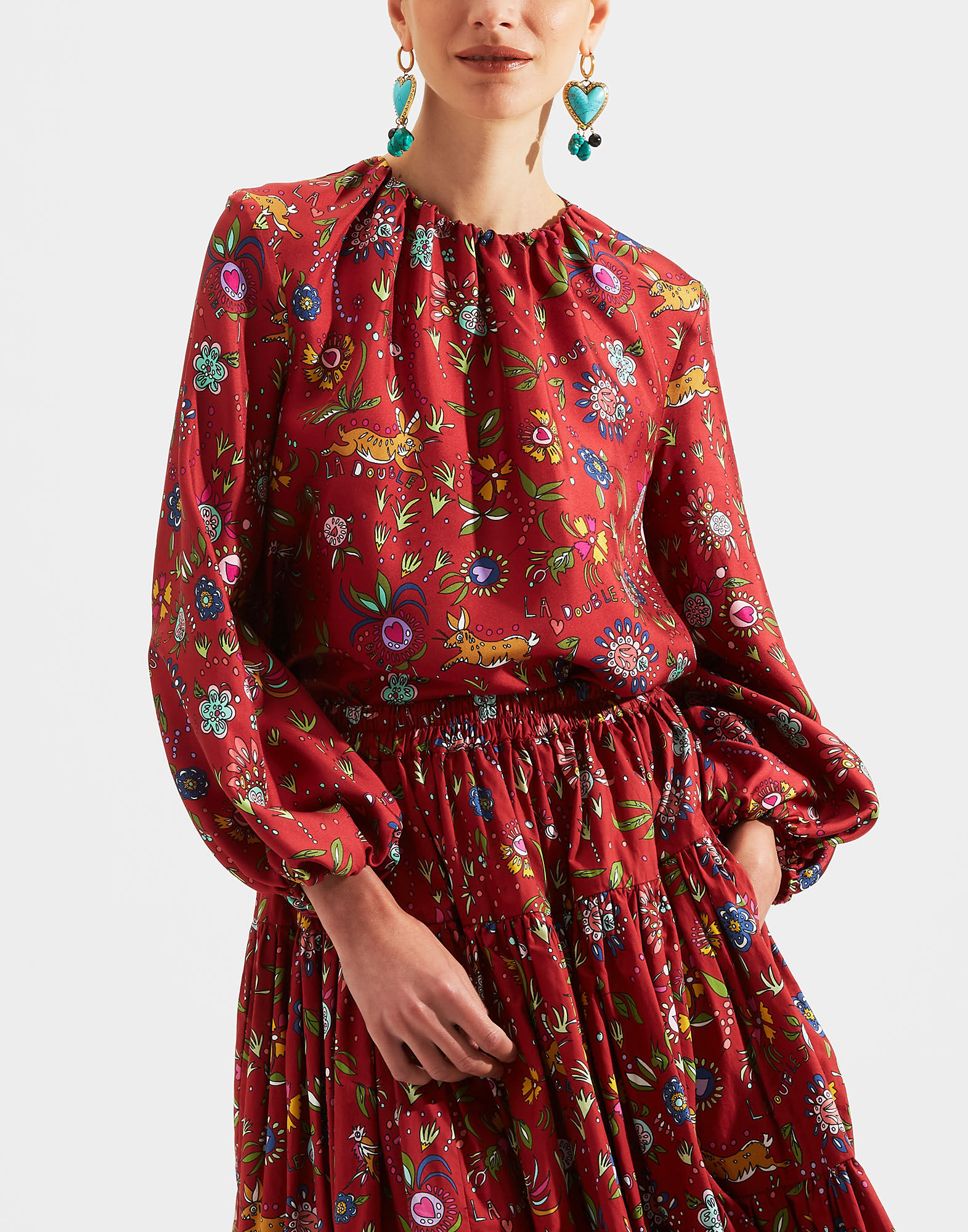 Charming Top LaDoubleJ: Babe Bordeaux TOP0021SIL001