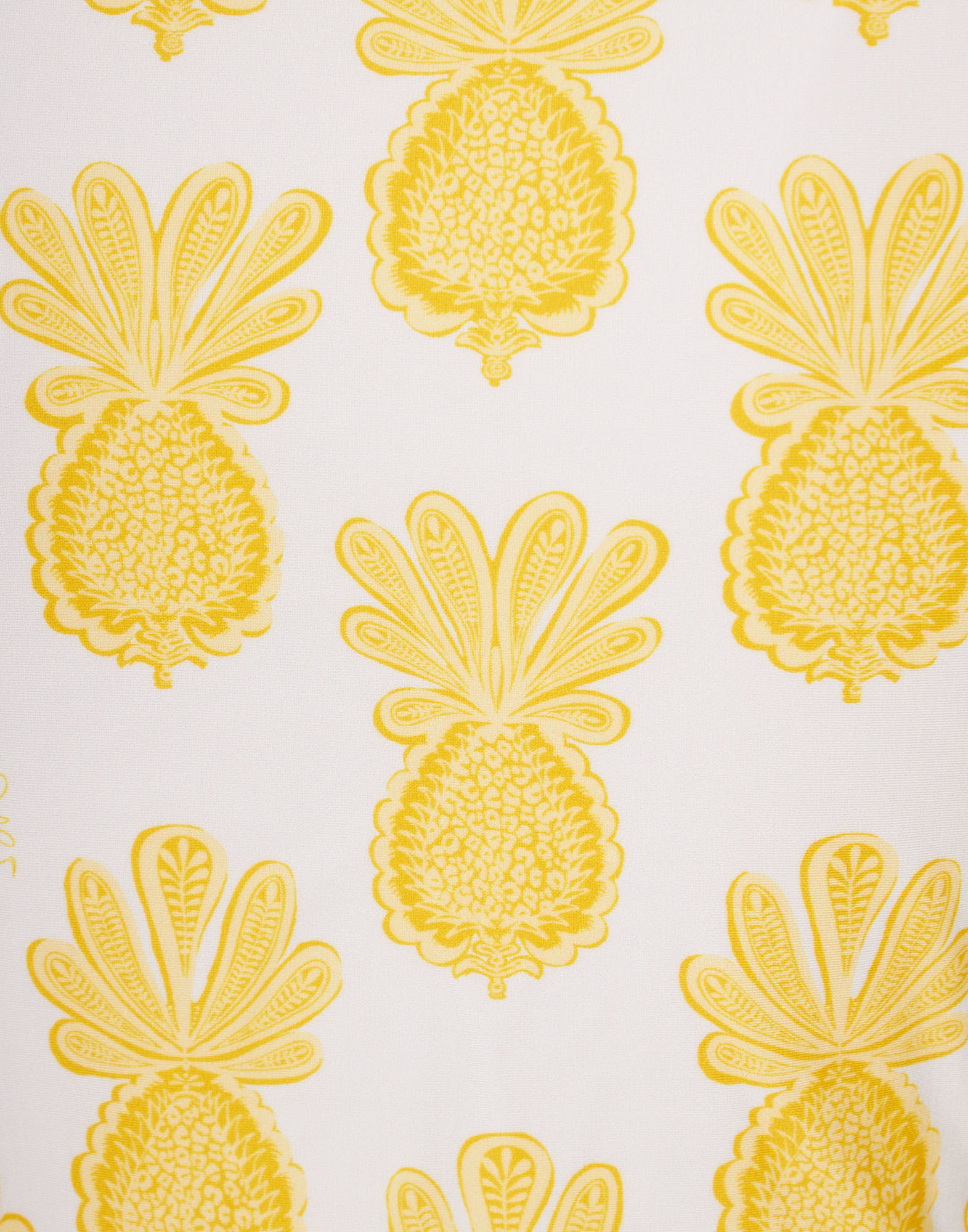 Bardot Top La DoubleJ: Pineapple Sunflower White Bardot Top La DoubleJ: Pineapple Sunflower White SWI0026LYC001