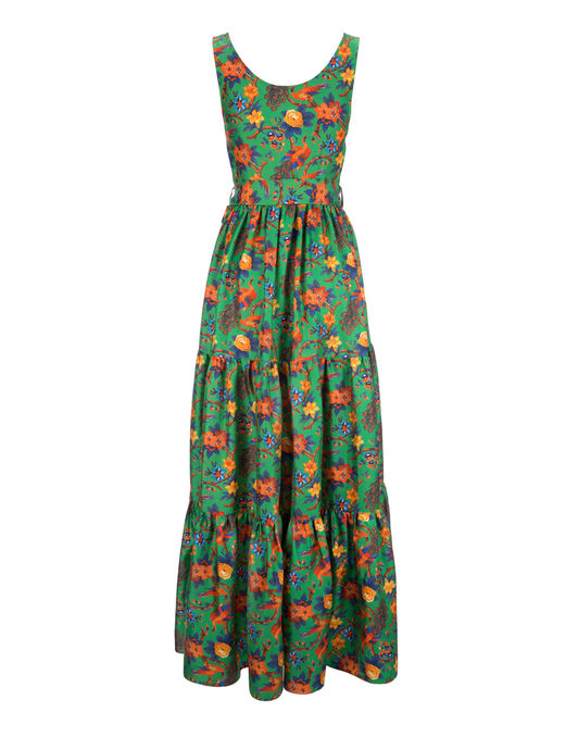 Pellicano Dinner Dress LaDoubleJ: Pavone Verde streetstyle_9