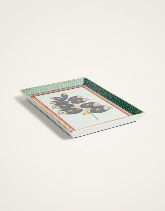 Trinket Tray La DoubleJ: Parrotstem Forest Green Trinket Tray La DoubleJ: Parrotstem Forest Green TRI0008CER001