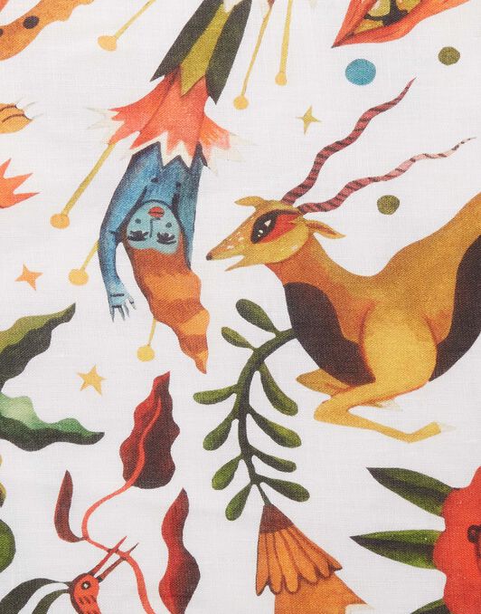 Placemat Set Of 2 La DoubleJ: Jungle Book Placemat Set Of 2 La DoubleJ: Jungle Book TBM0001LIN005