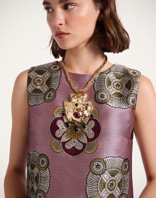 Column Dress La DoubleJ: Nucleus Dusty Pink Column Dress La DoubleJ: Nucleus Dusty Pink DRE0389JCQ114
