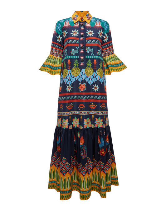 Artemis Dress La DoubleJ: Patchwork Occhi Placée DRE0201FAI002