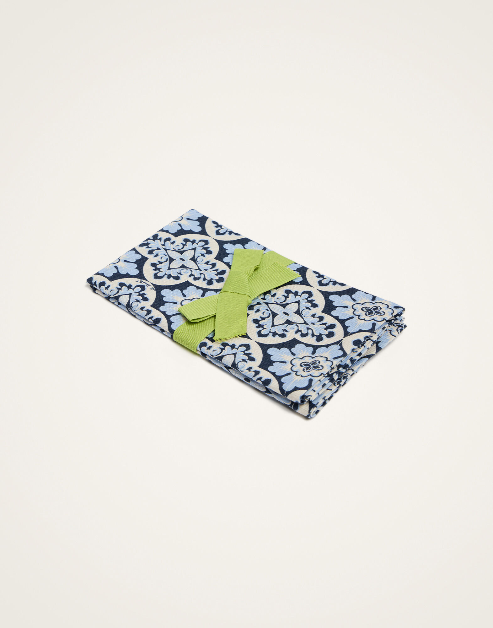 Large Napkins Set Of 2 La DoubleJ: Palazzo Blue NAP0017COT073