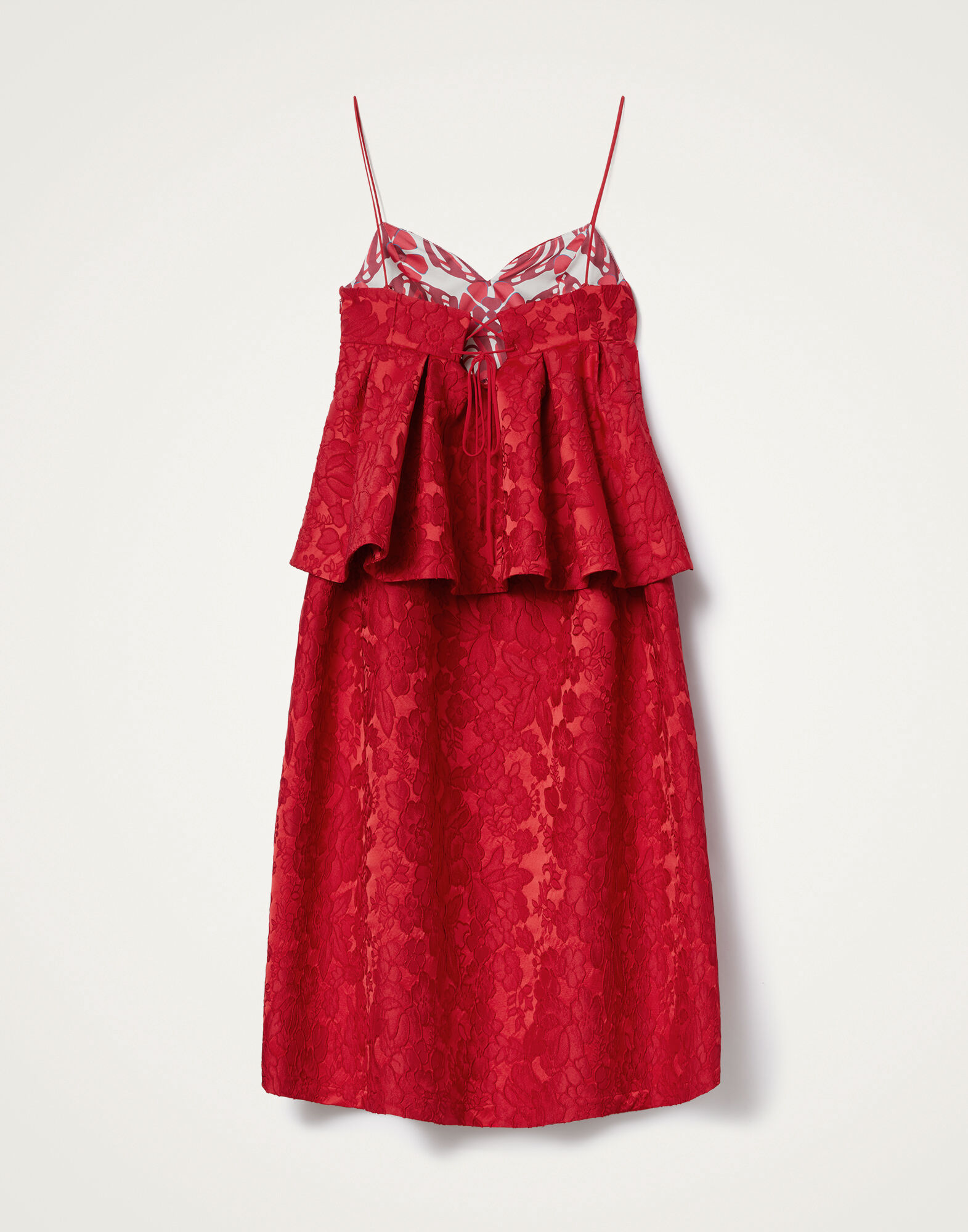 Satine Dress La DoubleJ: Peony Red Satine Dress La DoubleJ: Peony Red DRE0901JCQ111