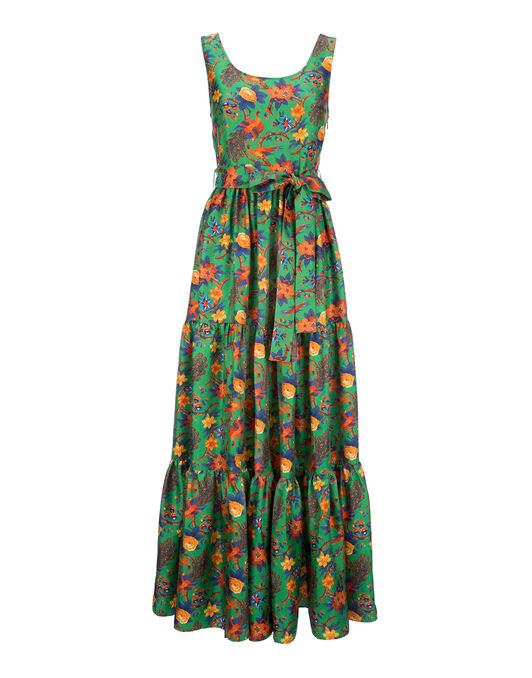 Pellicano Dinner Dress LaDoubleJ: Pavone Verde streetstyle_9