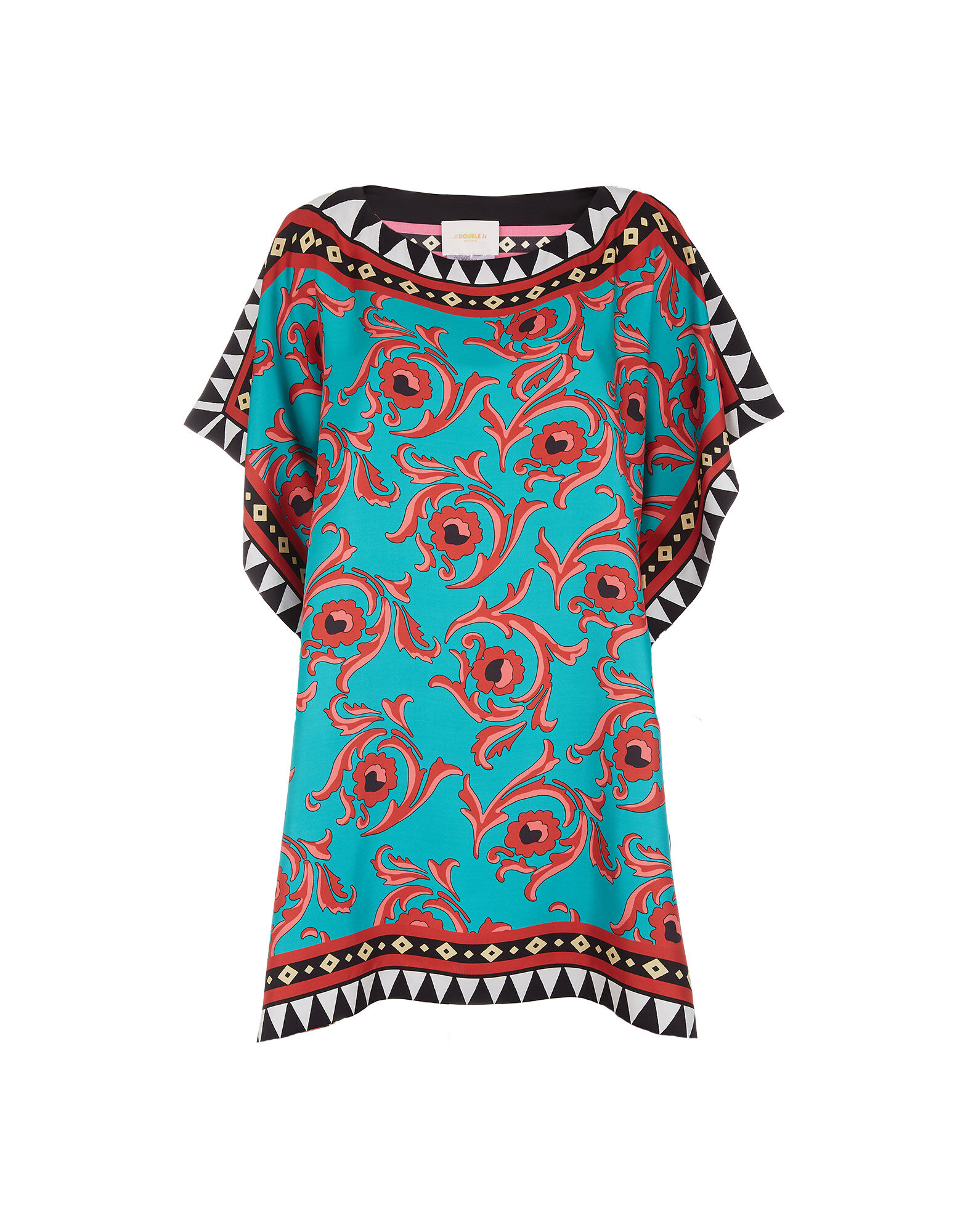 Scarf Dress La DoubleJ: Cartwheel Scarf Dress LaDoubleJ: Cartwheel DRE0223SIL006