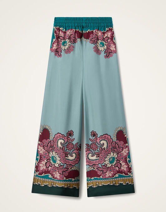 Palazzo Pants La DoubleJ: Symposium Placée Light Blue Palazzo Pants La DoubleJ: Symposium Placée Light Blue TRO0026SIL006