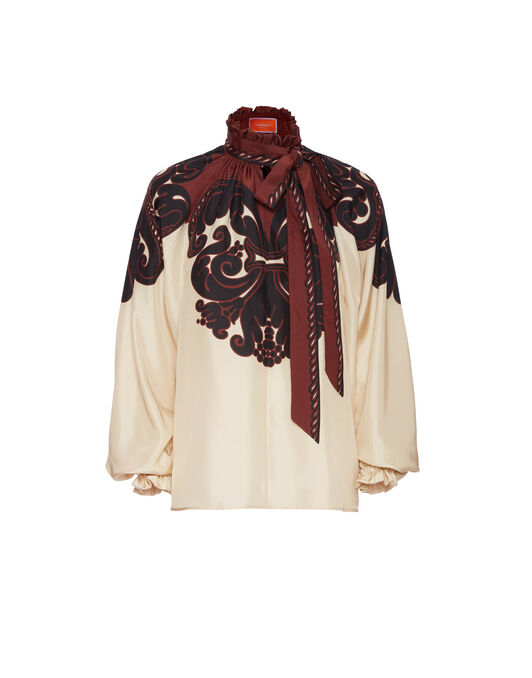 Cerere Blouse La DoubleJ: Corsini Placée Cream Cerere Blouse La DoubleJ: Corsini Placée Cream SHI0086SIL009