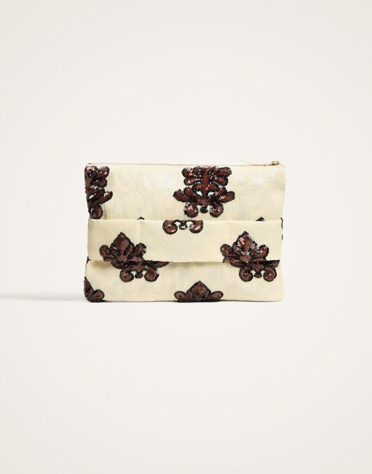 Ruffle Pochette La DoubleJ: Herald Pink Ruffle Pochette La DoubleJ: Herald Pink BAG0071PAI006