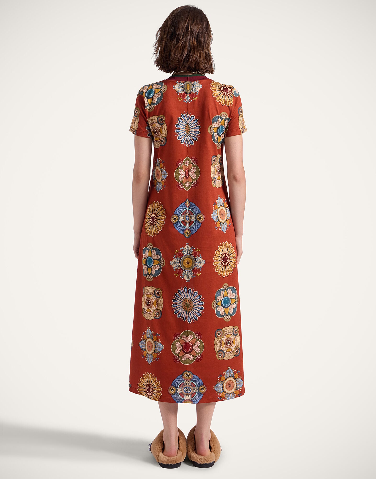 Sporty Swing Dress La DoubleJ: Nucleus Rust Sporty Swing Dress La DoubleJ: Nucleus Rust DRE0247JER002