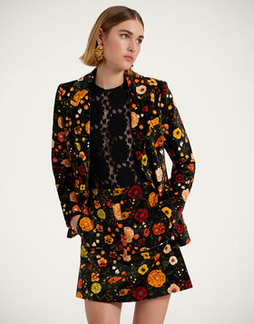 24/7 Jacket La DoubleJ: Botticelli Black JAC0048VEL001