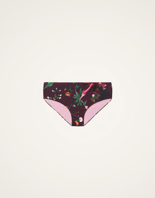 Boy Brief La DoubleJ: Zooflora Mini Burgundy Boy Brief La DoubleJ: Zooflora Mini Burgundy SWI0030LYC001