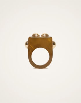 Nefertiti Ring La DoubleJ: Solid Camouflage RIN0004POL005
