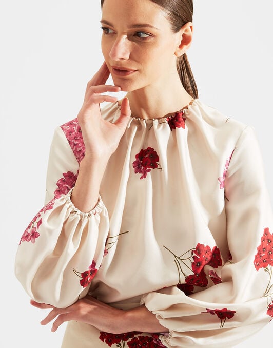 Charming Top La DoubleJ: Ortensia Charming Top LaDoubleJ: Ortensia TOP0021SIL001