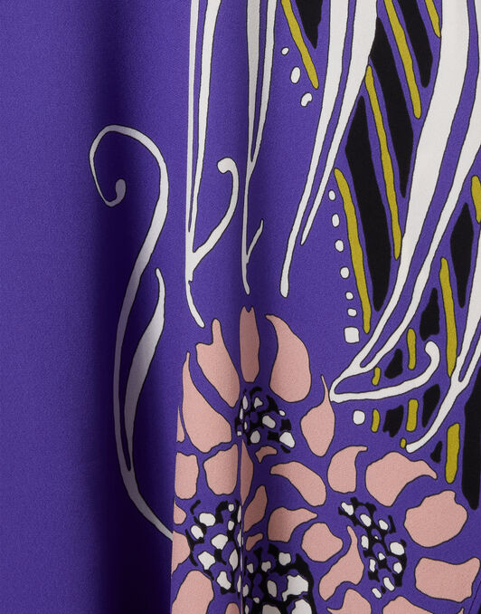 Karis Kaftan La DoubleJ: Atlantis Placée Purple DRE0935VIS027
