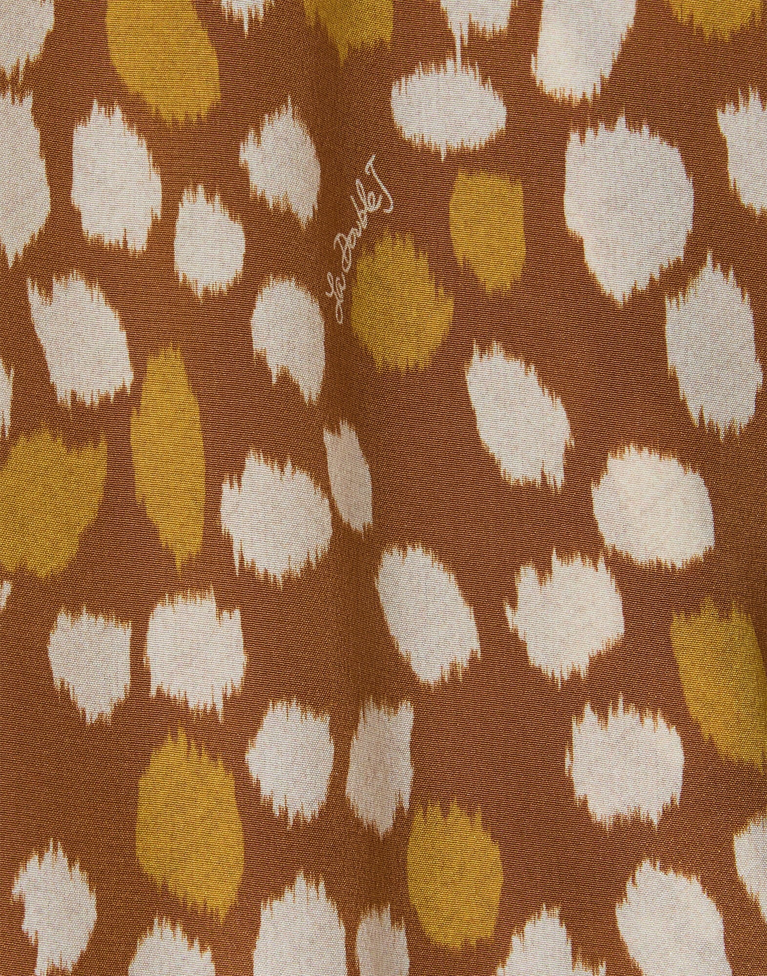 Boho Blouse La DoubleJ: Spots Caramel Boho Blouse La DoubleJ: Spots Caramel TOP0149CRE001