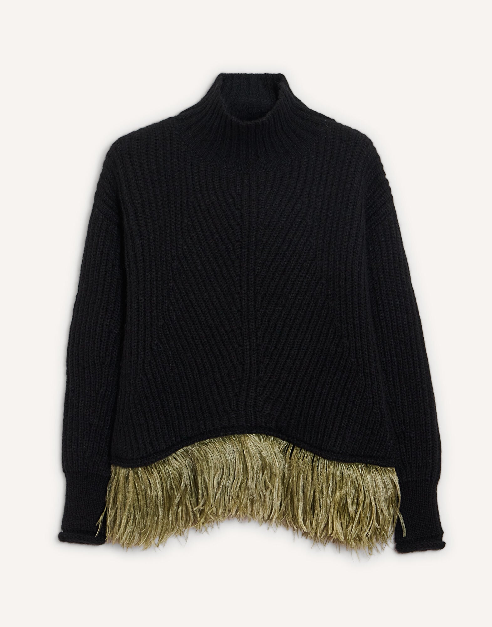 High Kick Sweater La DoubleJ: Solid Black High Kick Sweater La DoubleJ: Solid Black PUL0174KNI098