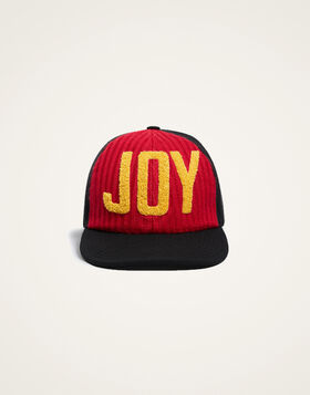 Babeball Cap La DoubleJ: Solid Red HAT0023WOL024
