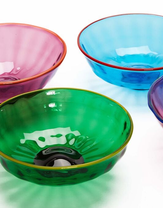 Luxury Nut Bowl Set of 4 La DoubleJ: Mixed Luxury Nut Bowl Set of 4 La DoubleJ: Mixed GLA0011MUR001