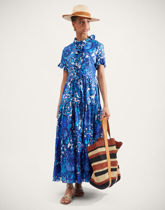 Long And Sassy Dress La DoubleJ: Anemone DRE0017SIL001