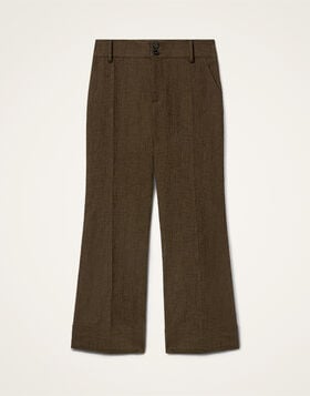 Hendrix Pants La DoubleJ: Solid Chocolate TRO0014COT005