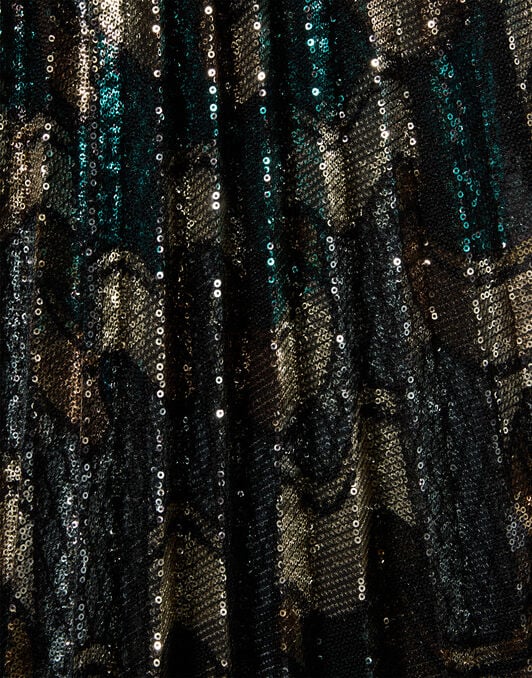 Accordion Skirt La DoubleJ: Frills Placée Dark Green Accordion Skirt La DoubleJ: Frills Placée Dark Green SKI0183PAI023