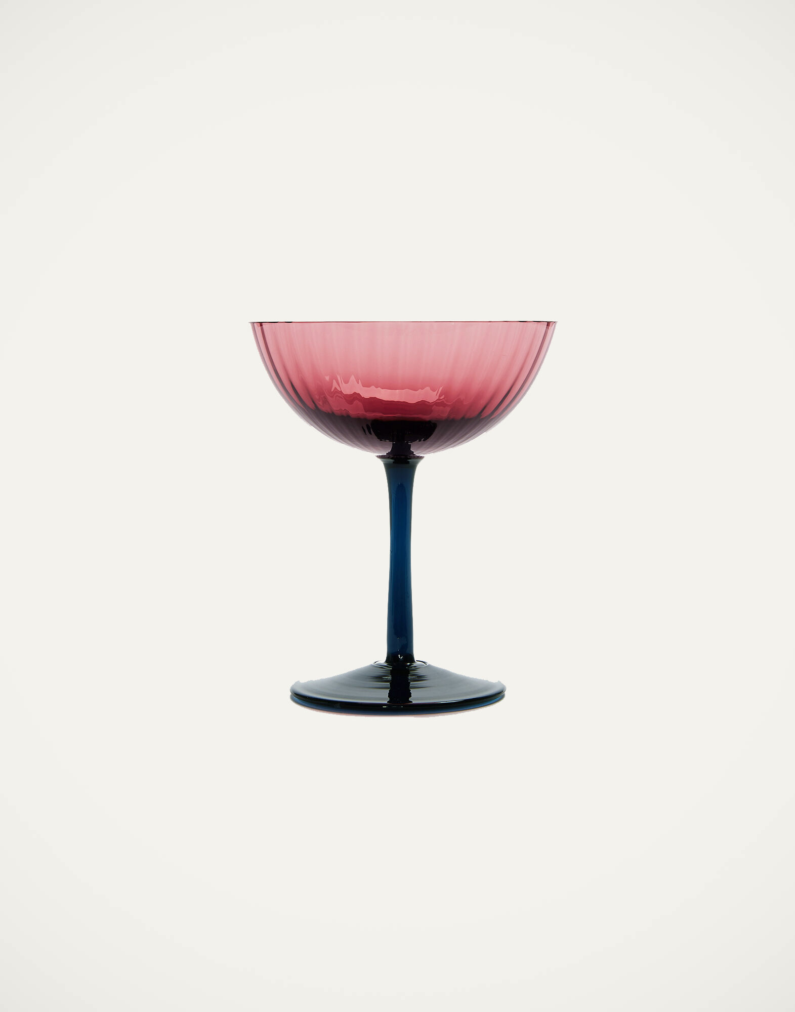 Champagne Coupe Set of 4 La DoubleJ: Rainbow Mix Champagne Coupe Set of 4 La DoubleJ: Rainbow Mix GLA0013MUR001