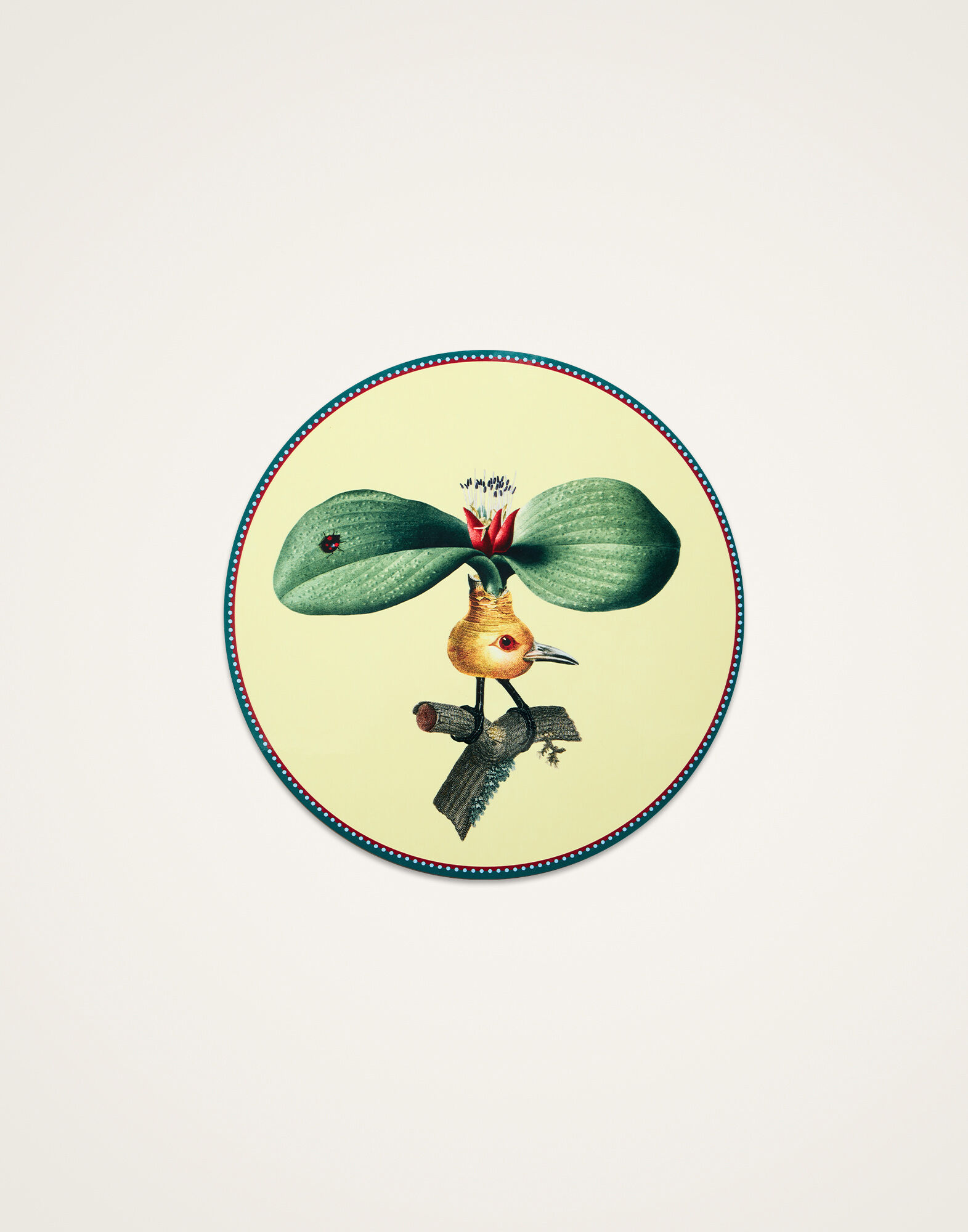 Disk Placemats Set Of 4 La DoubleJ: Flying Friends Disk Placemats Set Of 4 La DoubleJ: Flying Friends PMT0033CRK001