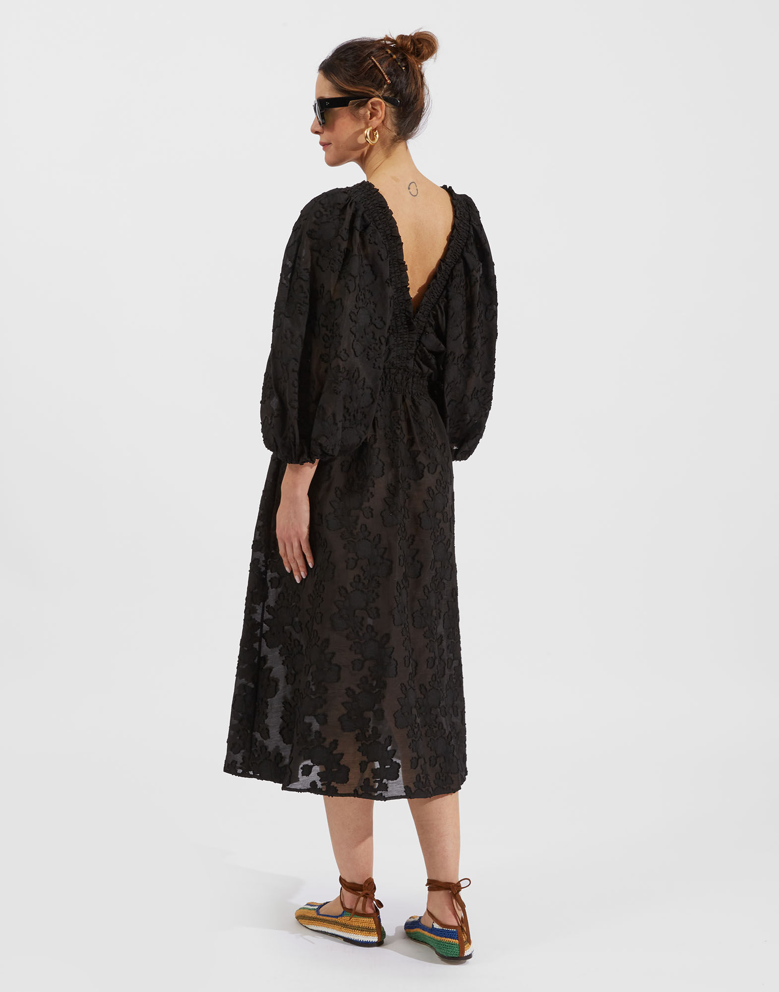 Bayside Dress La DoubleJ: Begonia Nero DRE0503JCQ044