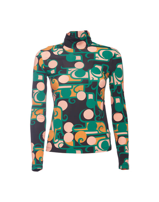 Turtleneck La DoubleJ: Deco Turtleneck La DoubleJ: Deco SHI0030JER005