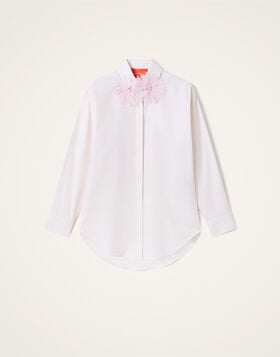 Long Sleeves Club Shirt La DoubleJ: Solid Ecru SHI0180COT100