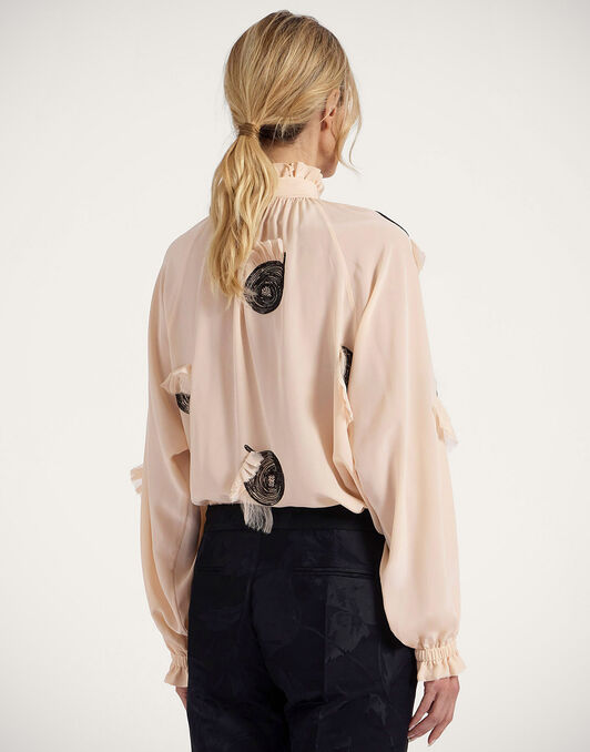 Cerere Blouse La DoubleJ: Solid Light Pink Cerere Blouse La DoubleJ: Solid Light Pink SHI0158COT087