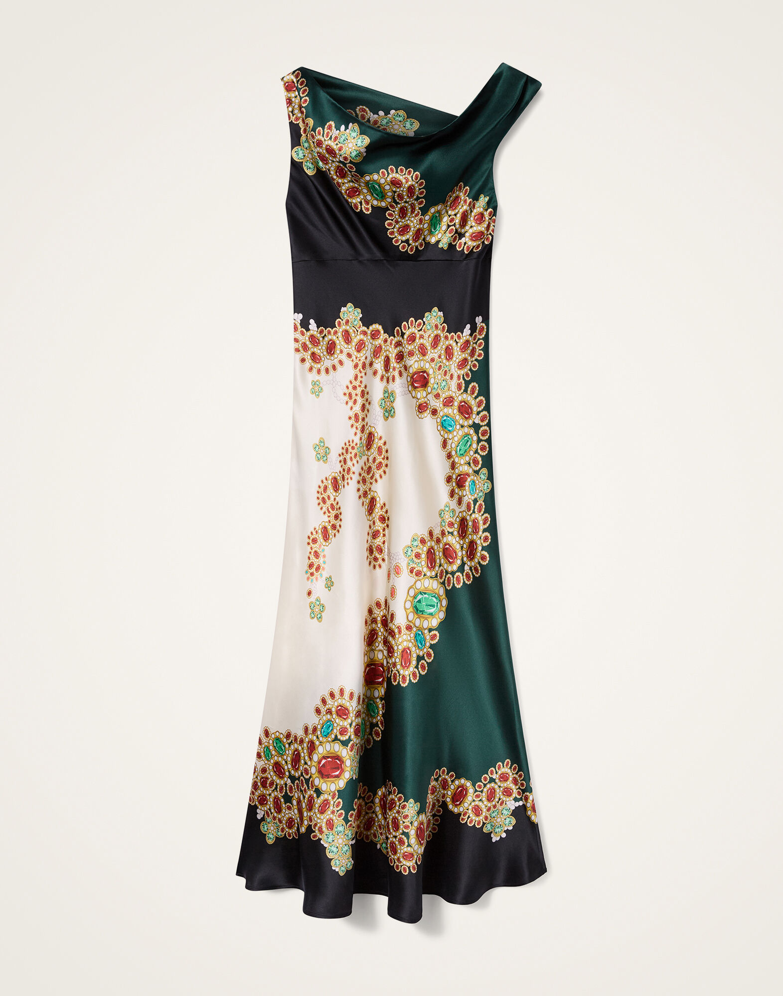 Twister Dress La DoubleJ: Gems Placée Dark Green Twister Dress La DoubleJ: Gems Placée Dark Green DRE1194SIL030