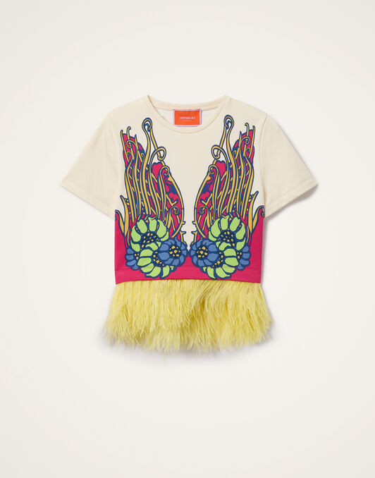 La Scala Tee La DoubleJ: Lemuria Placée Pink La Scala Tee La DoubleJ: Lemuria Placée Pink TSH0038JER040