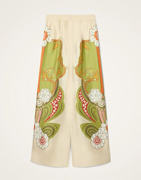 Palazzo Pants La DoubleJ: Ambrosia Placée Ivory TRO0026SIL006