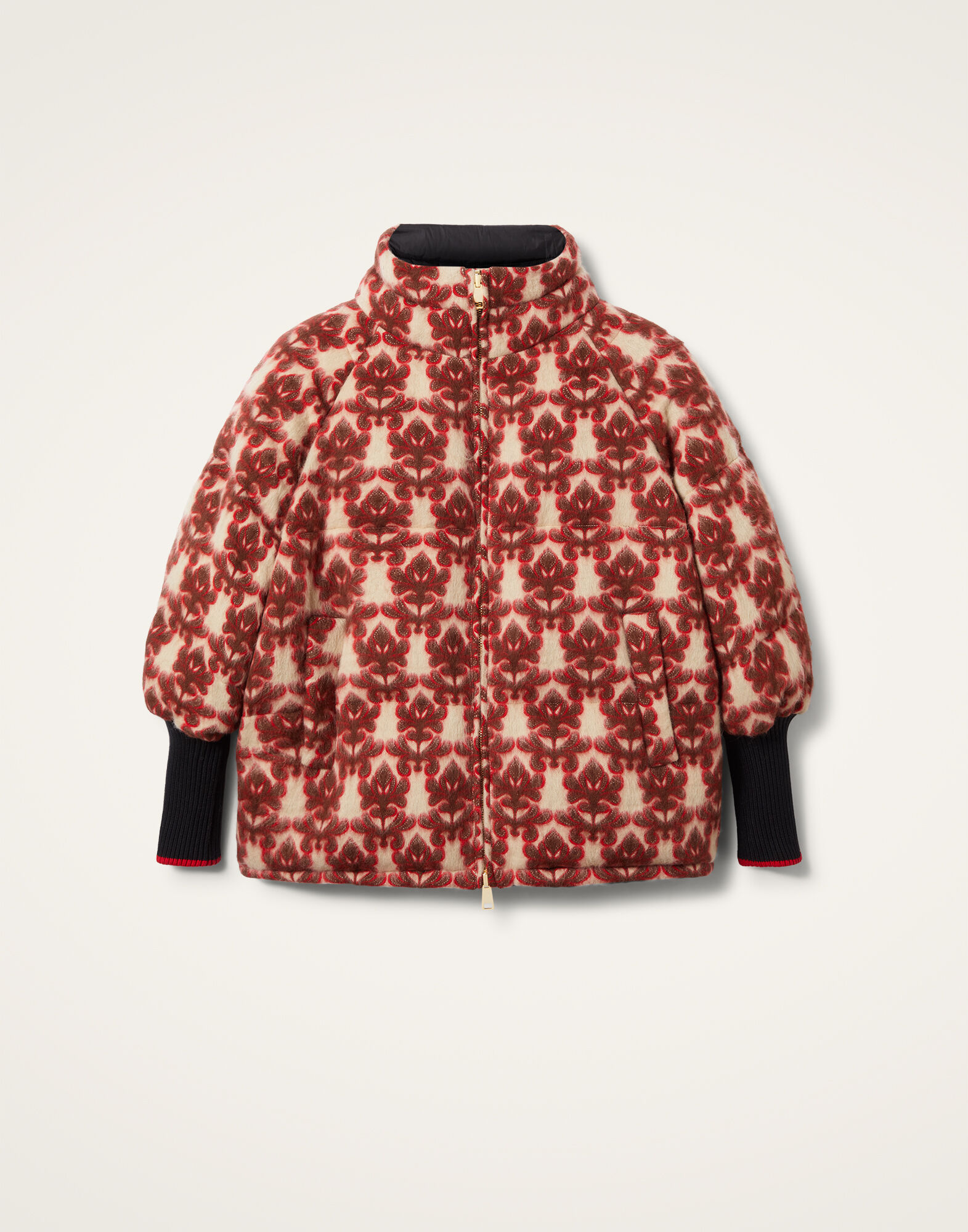 St. Moritz Reversible Jacket La DoubleJ: Herald Cream St. Moritz Reversible Jacket La DoubleJ: Herald Cream DOW0015WOL022