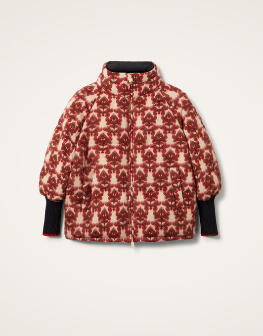 St. Moritz Reversible Jacket La DoubleJ: Herald Cream St. Moritz Reversible Jacket La DoubleJ: Herald Cream DOW0015WOL022