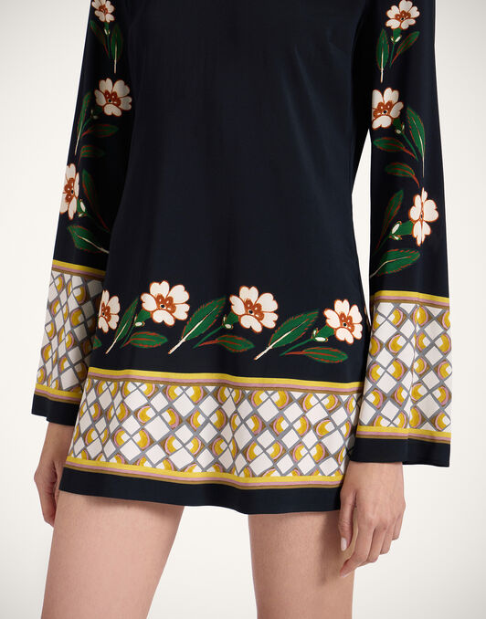Mini Supreme Swing Dress La DoubleJ: Dazed Placée Black Mini Supreme Swing Dress La DoubleJ: Dazed Placée Black DRE0619VIS001