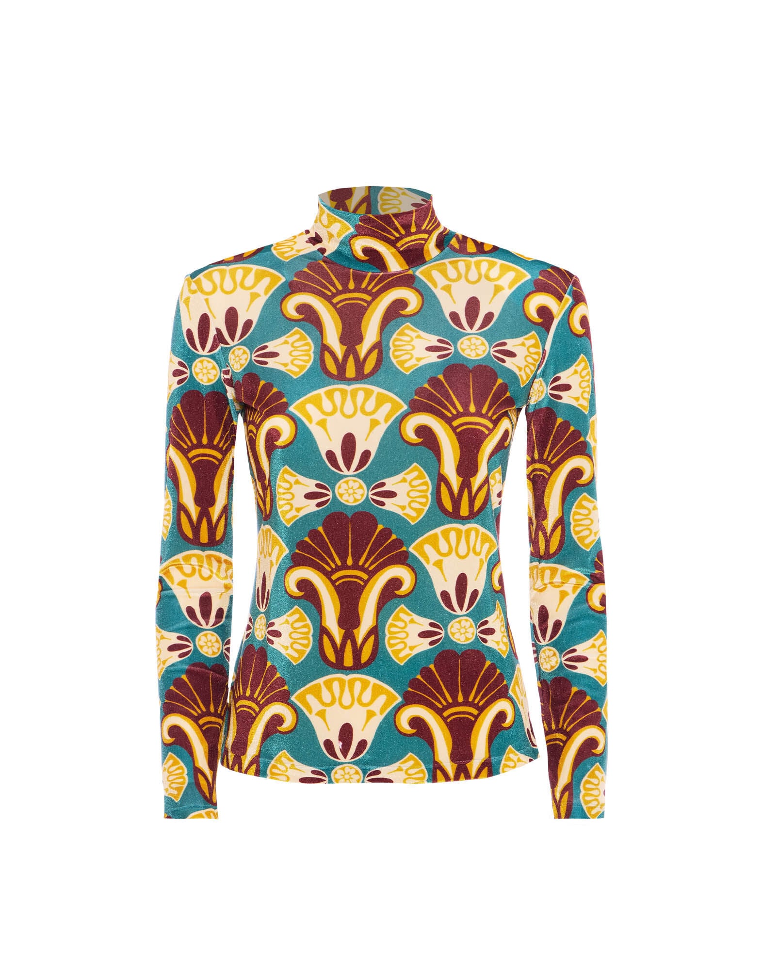 Turtleneck La DoubleJ: Dendera Light Blue SHI0030VEL006