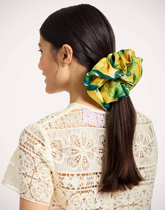 Giga Scrunchie La DoubleJ: Zesty Yellow Giga Scrunchie La DoubleJ: Zesty Yellow SCR0003SIL001