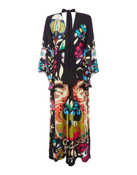 Magnifico Dress La DoubleJ: Peacock Placée DRE0232VIS004