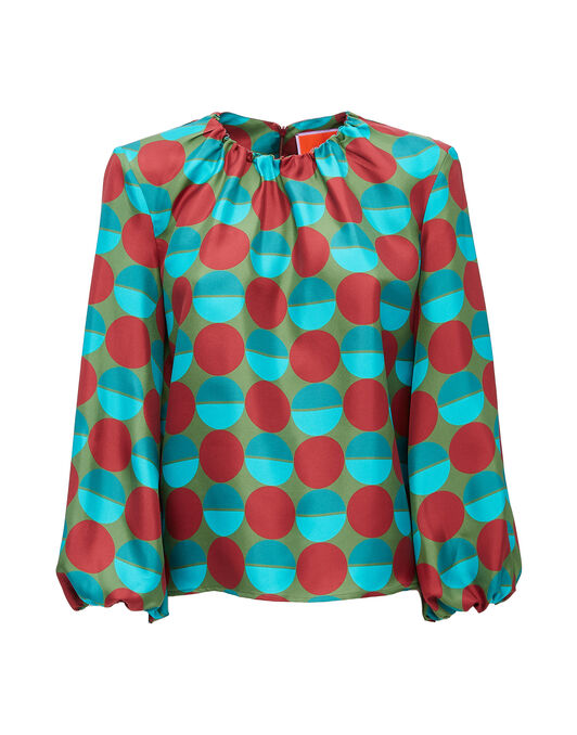 Charming Top La DoubleJ: Sfere Grandi Verde TOP0021SIL001