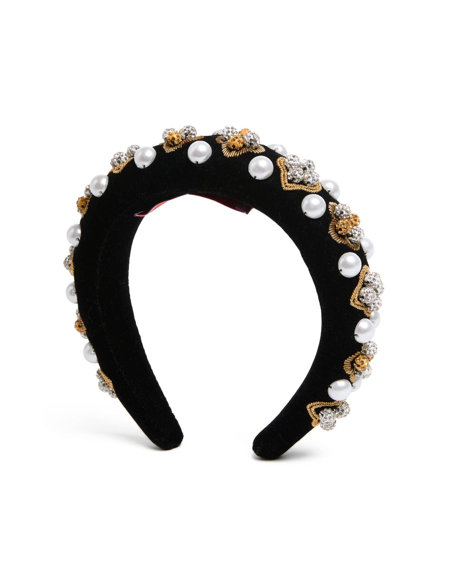 Medici Headband La DoubleJ: Solid Gold HEB0019VEL015