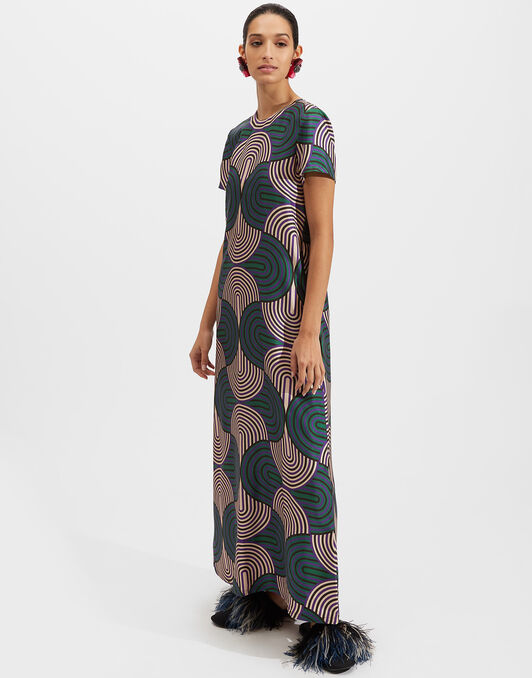 Swing Dress La DoubleJ: Slinky Swing Dress La DoubleJ: Slinky DRE0001SIL001